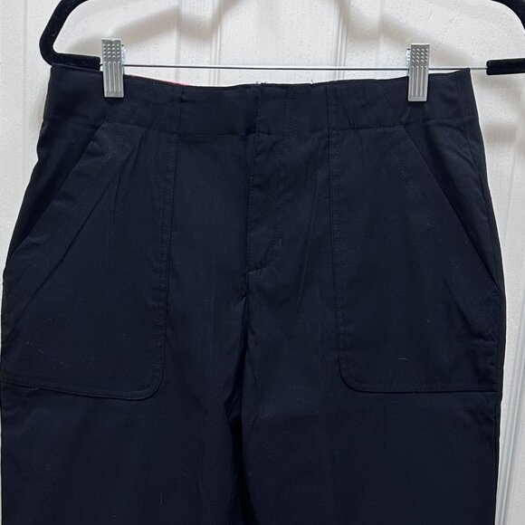 Eddie Bauer Women's Horizon Straight Ankle Pant Size 8 Black Outdoor Casual NEW - Picture 7 of 15